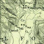 United States Geological Survey Mount Baker, WA (1909, 250000-Scale) digital map