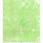 United States Geological Survey Mount Baldy, AZ (1967, 24000-Scale) digital map