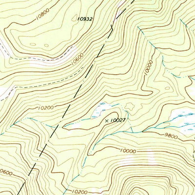 United States Geological Survey Mount Baldy, AZ (1978, 24000-Scale) digital map