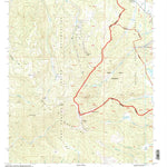 United States Geological Survey Mount Baldy, AZ (1997, 24000-Scale) digital map
