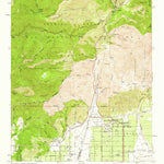 United States Geological Survey Mount Baldy, CA (1954, 24000-Scale) digital map