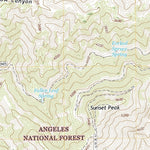 United States Geological Survey Mount Baldy, CA (2021, 24000-Scale) digital map