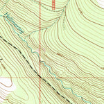 United States Geological Survey Mount Baldy, MT (1997, 24000-Scale) digital map