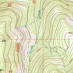 United States Geological Survey Mount Baldy, MT (1997, 24000-Scale) digital map