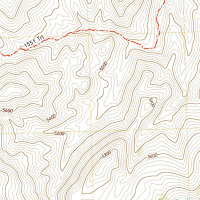 United States Geological Survey Mount Bangs, AZ (2021, 24000-Scale) digital map