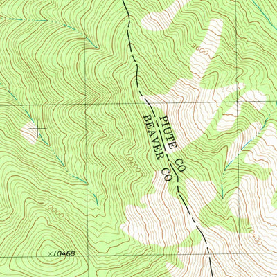 United States Geological Survey Mount Belknap, UT (1980, 24000-Scale) digital map
