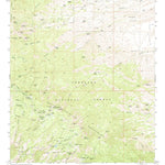 United States Geological Survey Mount Bigelow, AZ (1981, 24000-Scale) digital map