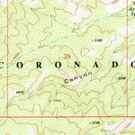 United States Geological Survey Mount Bigelow, AZ (1981, 24000-Scale) digital map