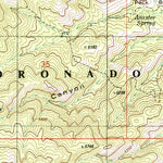 United States Geological Survey Mount Bigelow, AZ (1996, 24000-Scale) digital map