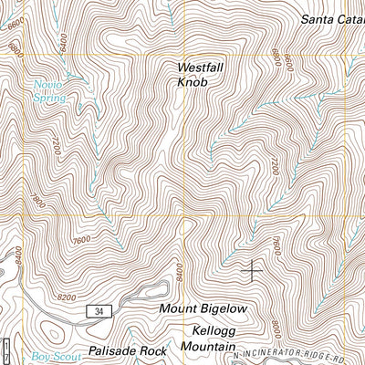 United States Geological Survey Mount Bigelow, AZ (2011, 24000-Scale) digital map