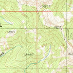 United States Geological Survey Mount Blackmore, MT (1988, 24000-Scale) digital map