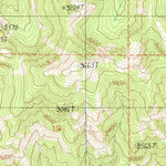 United States Geological Survey Mount Blackmore, MT (1988, 24000-Scale) digital map