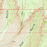 United States Geological Survey Mount Blaine, CO (1971, 24000-Scale) digital map