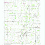United States Geological Survey Mount Blanchard, OH (1960, 24000-Scale) digital map
