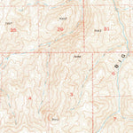 United States Geological Survey Mount Blitzen, NV (1956, 62500-Scale) digital map