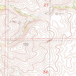 United States Geological Survey Mount Blitzen, NV (1987, 24000-Scale) digital map