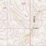 United States Geological Survey Mount Blitzen, NV (1987, 24000-Scale) digital map