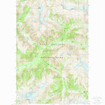 United States Geological Survey Mount Blum, WA (1989, 24000-Scale) digital map