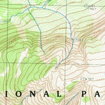 United States Geological Survey Mount Blum, WA (1989, 24000-Scale) digital map