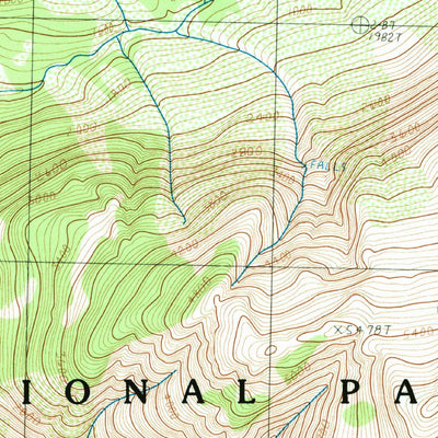 United States Geological Survey Mount Blum, WA (1989, 24000-Scale) digital map
