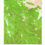 United States Geological Survey Mount Boardman, CA (1938, 62500-Scale) digital map