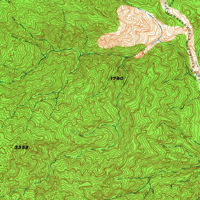 United States Geological Survey Mount Boardman, CA (1938, 62500-Scale) digital map