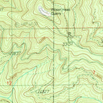 United States Geological Survey Mount Bolivar, OR (1990, 24000-Scale) digital map