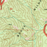United States Geological Survey Mount Bolivar, OR (1998, 24000-Scale) digital map