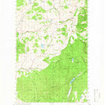 United States Geological Survey Mount Bonaparte, WA (1957, 62500-Scale) digital map