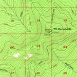 United States Geological Survey Mount Bonaparte, WA (1957, 62500-Scale) digital map