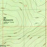 United States Geological Survey Mount Bonaparte, WA (1988, 24000-Scale) digital map