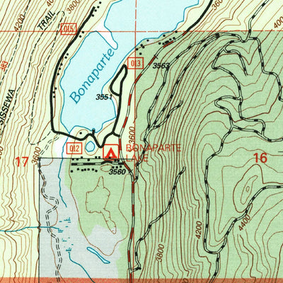 United States Geological Survey Mount Bonaparte, WA (2001, 24000-Scale) digital map