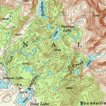 United States Geological Survey Mount Bonneville, WY (1938, 62500-Scale) digital map