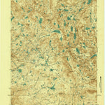United States Geological Survey Mount Bonneville, WY (1941, 62500-Scale) digital map
