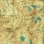 United States Geological Survey Mount Bonneville, WY (1941, 62500-Scale) digital map