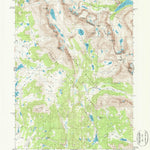 United States Geological Survey Mount Bonneville, WY (1981, 24000-Scale) digital map