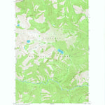 United States Geological Survey Mount Bradley, MT (1958, 24000-Scale) digital map