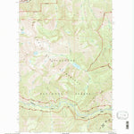 United States Geological Survey Mount Bradley, MT (1994, 24000-Scale) digital map