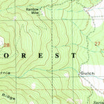 United States Geological Survey Mount Brigham, UT (1980, 24000-Scale) digital map