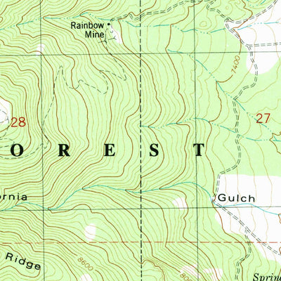 United States Geological Survey Mount Brigham, UT (1980, 24000-Scale) digital map