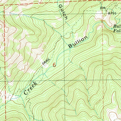 United States Geological Survey Mount Brigham, UT (1980, 24000-Scale) digital map