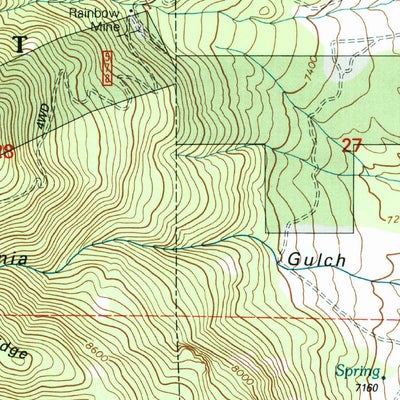 United States Geological Survey Mount Brigham, UT (2001, 24000-Scale) digital map