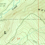 United States Geological Survey Mount Bruno, OR (1988, 24000-Scale) digital map