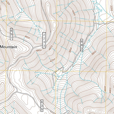 United States Geological Survey Mount Bruno, OR (2011, 24000-Scale) digital map