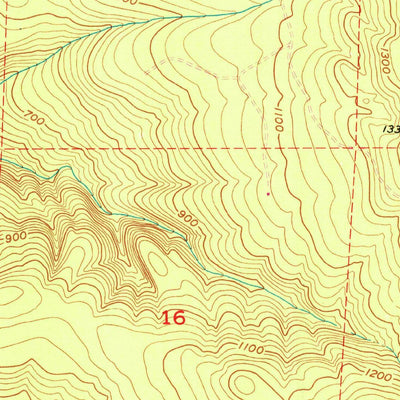 United States Geological Survey Mount Brynion, WA (1953, 24000-Scale) digital map