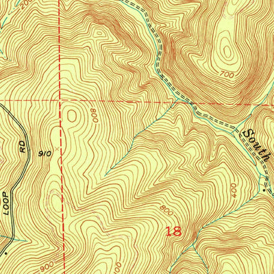 United States Geological Survey Mount Brynion, WA (1953, 24000-Scale) digital map