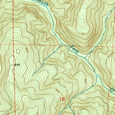 United States Geological Survey Mount Brynion, WA (1990, 24000-Scale) digital map