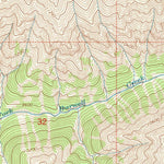 United States Geological Survey Mount Burwell, WY (1991, 24000-Scale) digital map