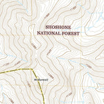 United States Geological Survey Mount Burwell, WY (2021, 24000-Scale) digital map