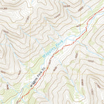 United States Geological Survey Mount Burwell, WY (2021, 24000-Scale) digital map